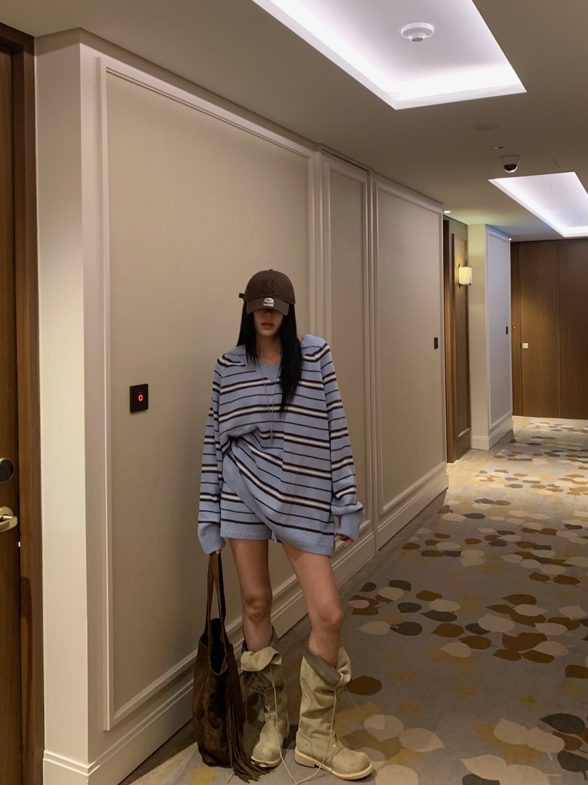 BADCALM東大門代購女裝新款熱賣職業休閑人氣推薦時尚毛衣BADCALM毛衣