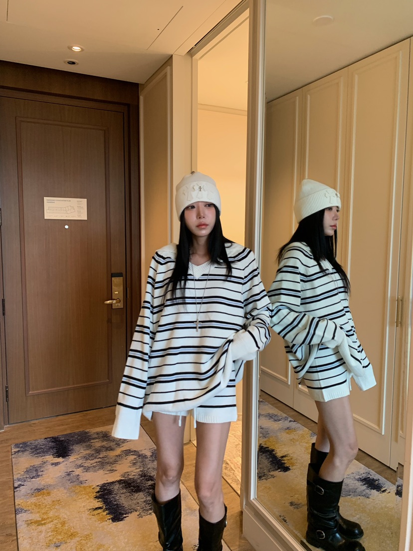 BADCALM東大門代購女裝新款熱賣職業休閑人氣推薦時尚毛衣BADCALM毛衣圖色1