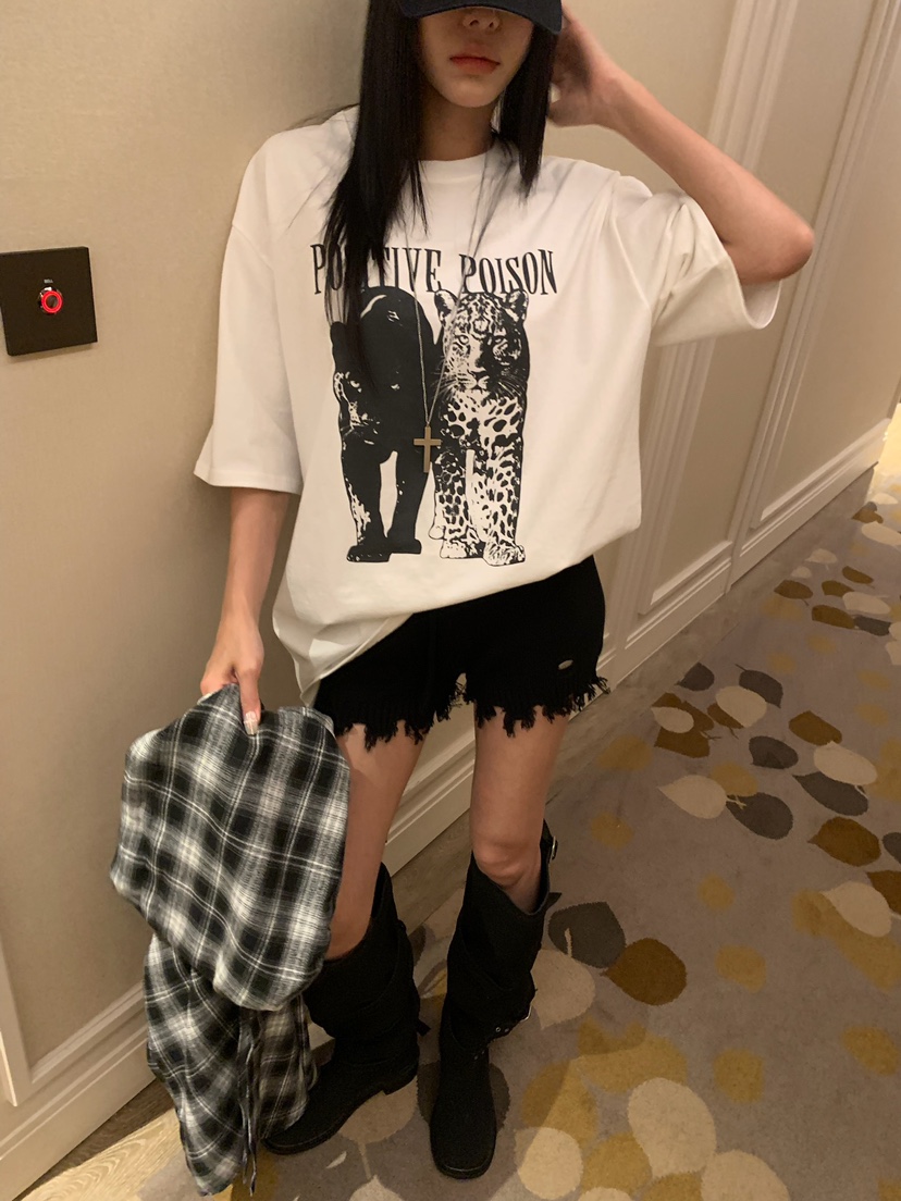 BADCALM韓國直郵女士新品時尚休閑熱賣推薦人氣真品短褲復古BADCALM短褲