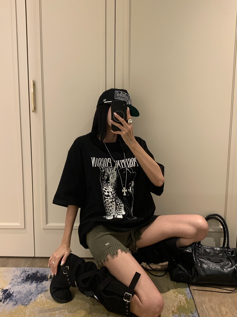 BADCALM韓國直郵女士新品時尚休閑熱賣推薦人氣真品短褲復古BADCALM短褲