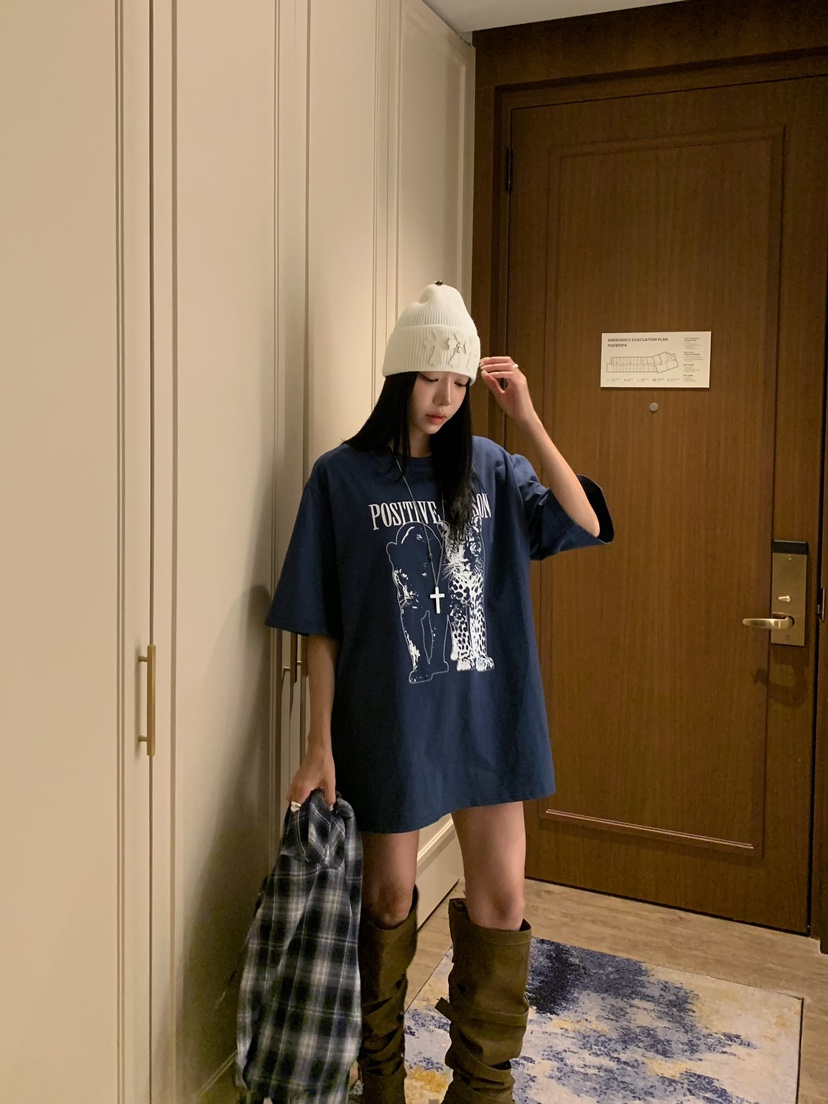 BADCALM東大門代購女士新品時尚職業推薦熱賣人氣休閑T恤BADCALMT恤