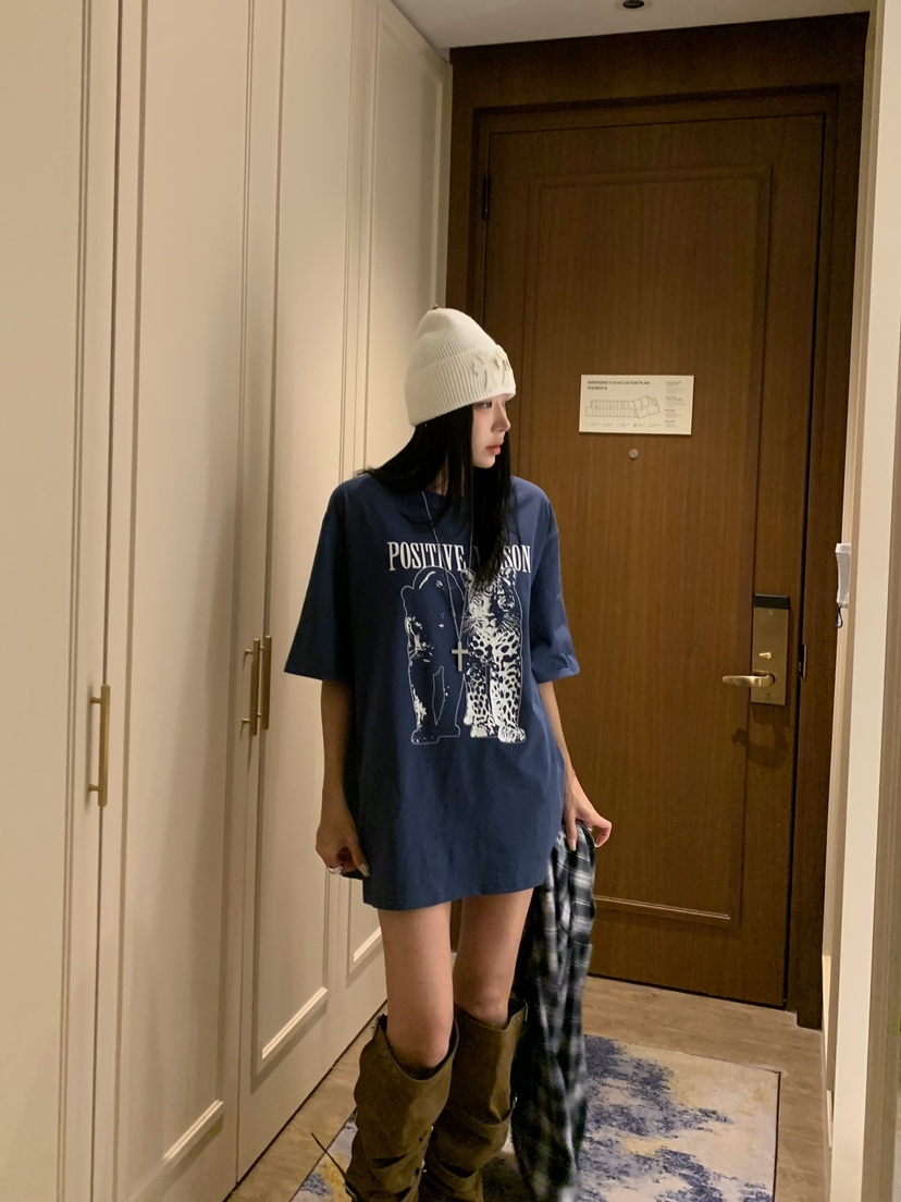 BADCALM東大門代購女士新品時尚職業推薦熱賣人氣休閑T恤BADCALMT恤