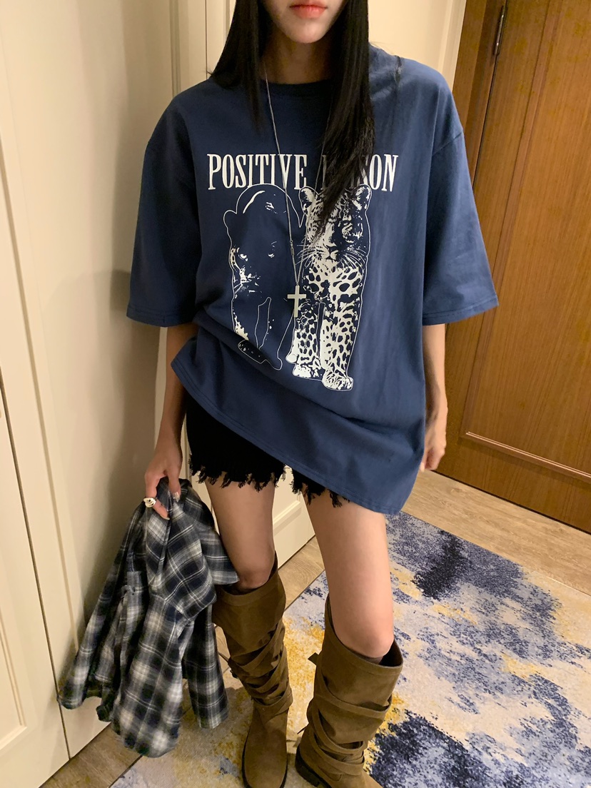 BADCALM東大門代購女士新品時尚職業推薦熱賣人氣休閑T恤BADCALMT恤
