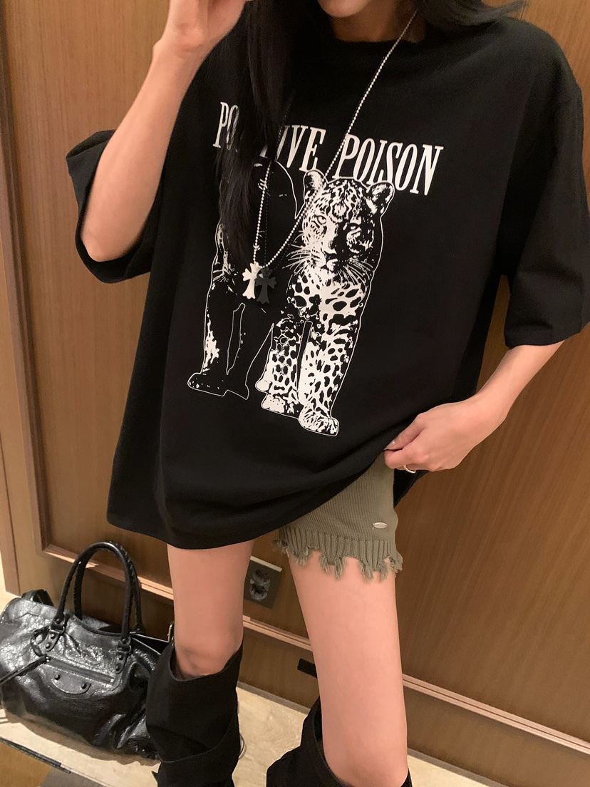 BADCALM東大門代購女士新品時尚職業推薦熱賣人氣休閑T恤BADCALMT恤圖色3