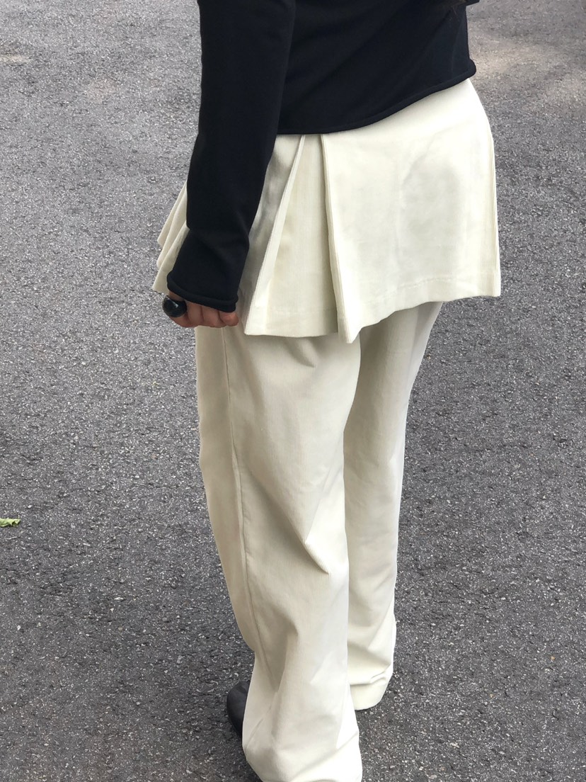ONDO-P韓國直郵女士新款真品推薦熱賣休閑時尚裙褲燈芯絨ONDO-P裙褲