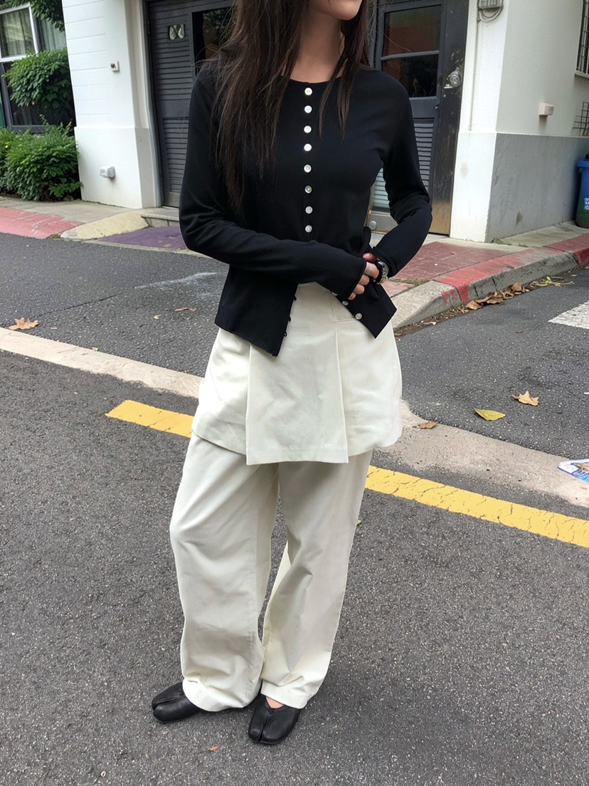 ONDO-P韓國直郵女士新款真品推薦熱賣休閑時尚裙褲燈芯絨ONDO-P裙褲