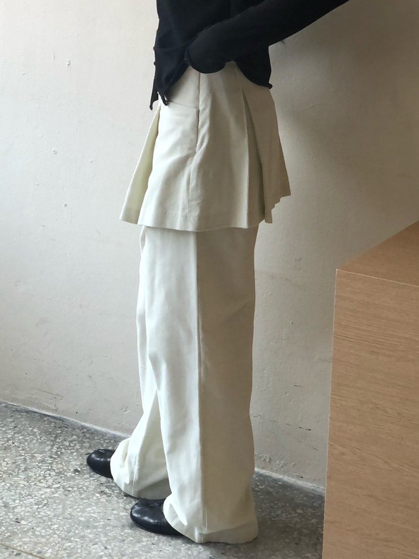 ONDO-P韓國直郵女士新款真品推薦熱賣休閑時尚裙褲燈芯絨ONDO-P裙褲