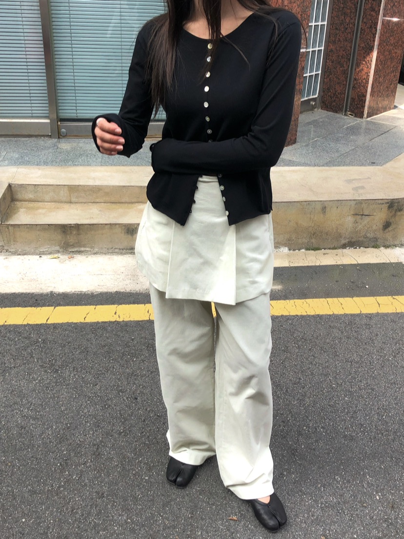 ONDO-P韓國直郵女士新款真品推薦熱賣休閑時尚裙褲燈芯絨ONDO-P裙褲