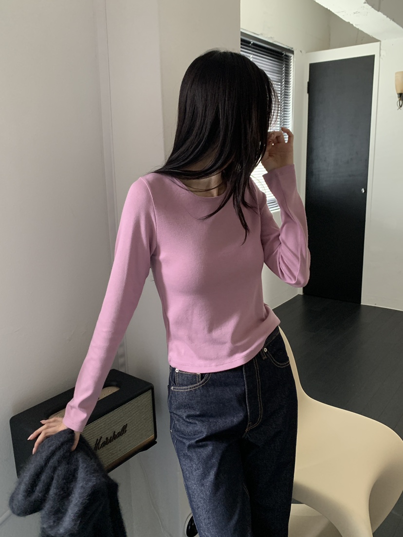 LE RIVE韓國直郵女士新款休閑真品人氣推薦時尚職業長袖T恤LE RIVE長袖T恤
