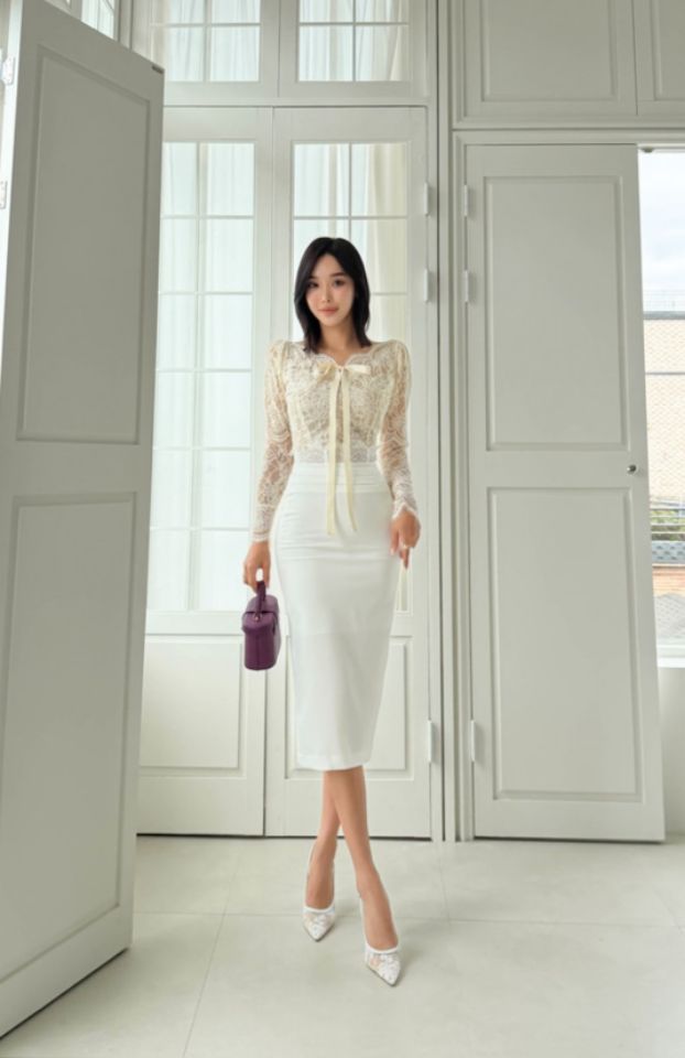 HIGH HEELS韓國代購女士新款休閑熱賣人氣推薦襯衫蕾絲衫HIGH HEELS襯衫/蕾絲衫