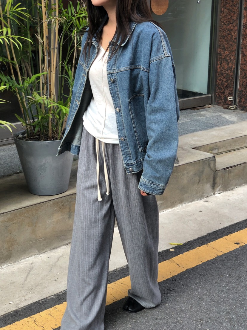 ONDO-P東大門直郵女士新品真品職業推薦休閑褲針織褲羅紋ONDO-P休閑褲