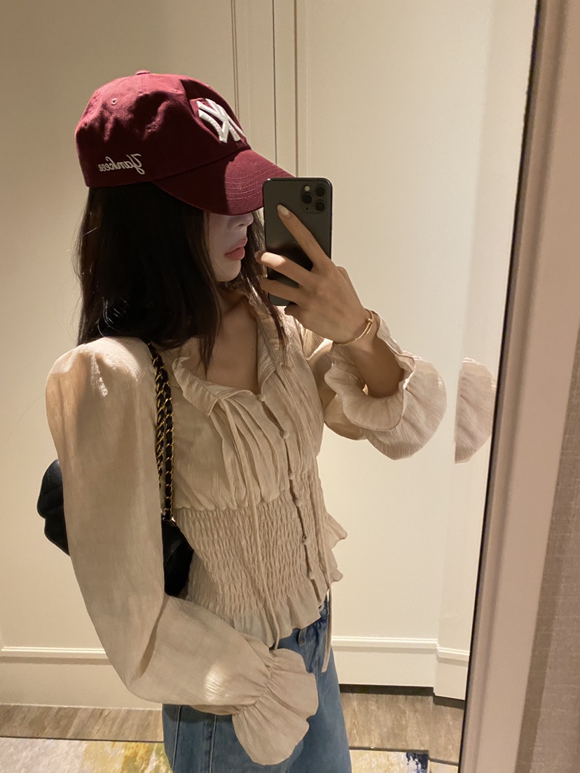 FOUREIGHT韓國直郵女士新品真品人氣職業熱賣時尚襯衫蕾絲衫FOUR EIGHT襯衫/蕾絲衫