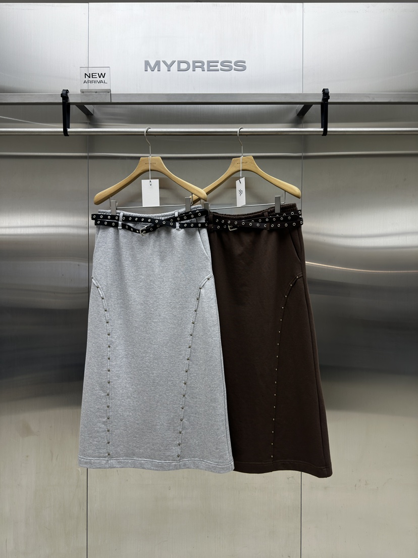 MYDRESS東大門代購女裝新品時尚推薦真品人氣長裙不含腰帶MYDRESS長裙