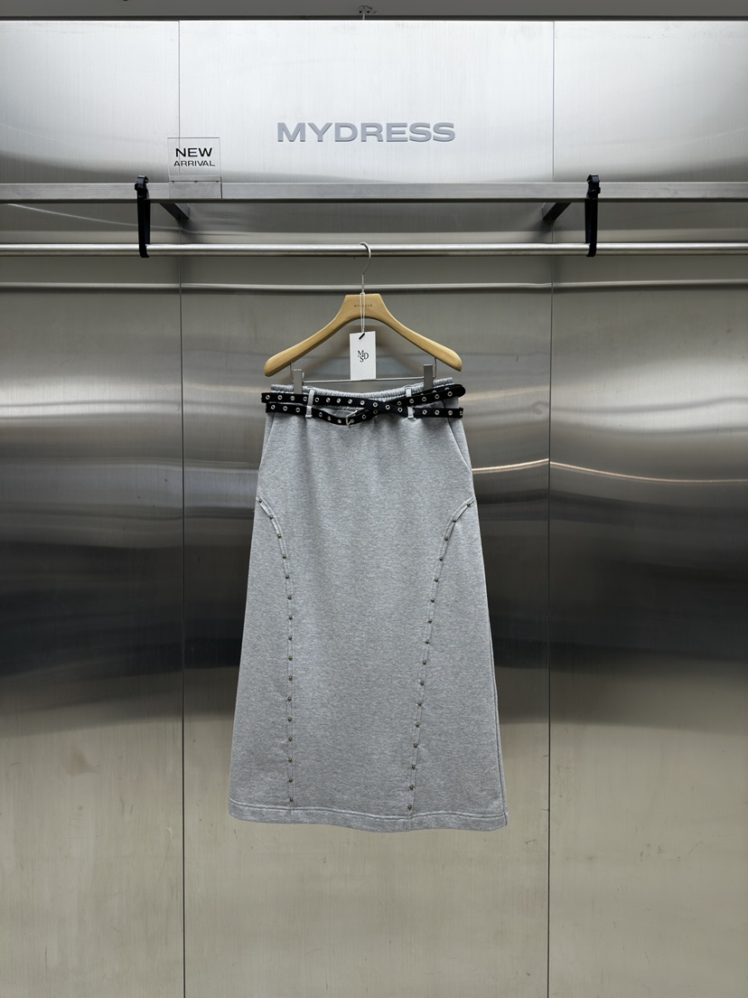 MYDRESS東大門代購女裝新品時尚推薦真品人氣長裙不含腰帶MYDRESS長裙圖色1