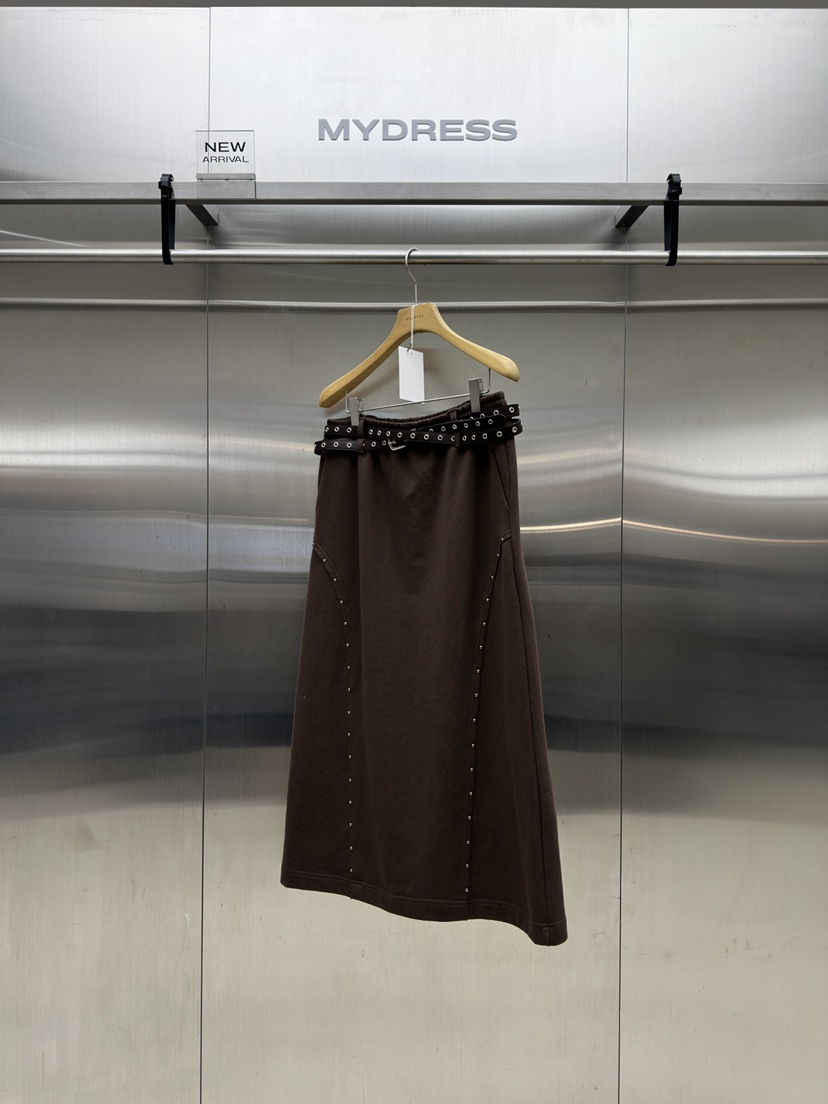 MYDRESS東大門代購女裝新品時尚推薦真品人氣長裙不含腰帶MYDRESS長裙圖色2