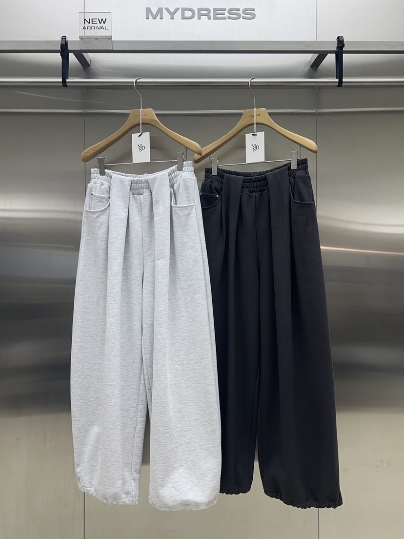 MYDRESS東大門實拍女士新品真品熱賣人氣時尚休閑休閑褲腰帶MYDRESS休閑褲