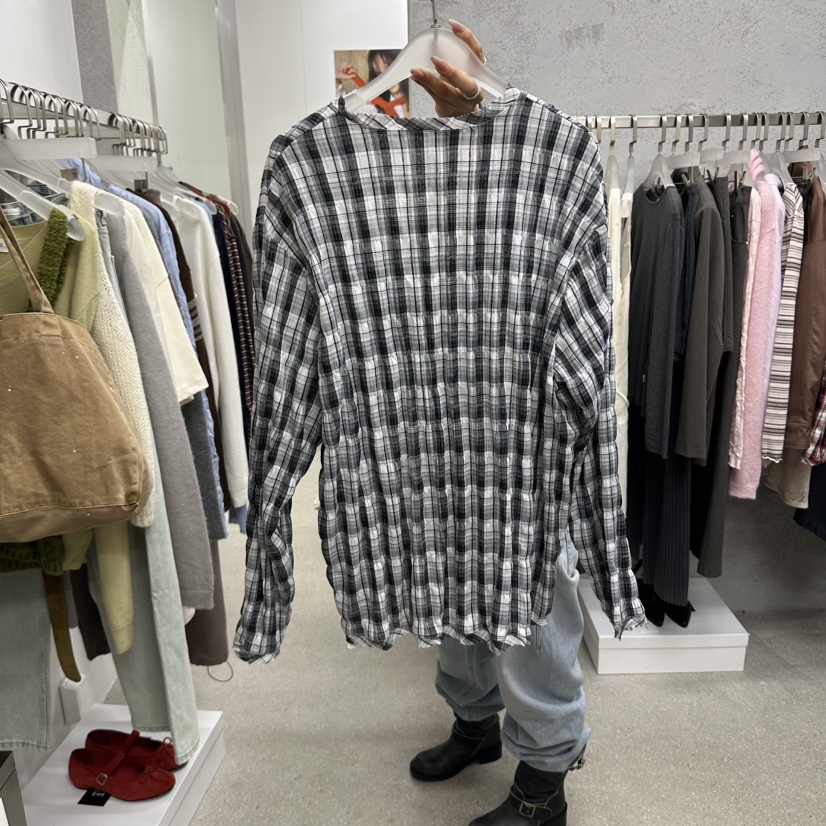 WEARABLE-L韓國代購女裝新品真品推薦人氣時尚襯衫蕾絲衫WEARABLE襯衫/蕾絲衫