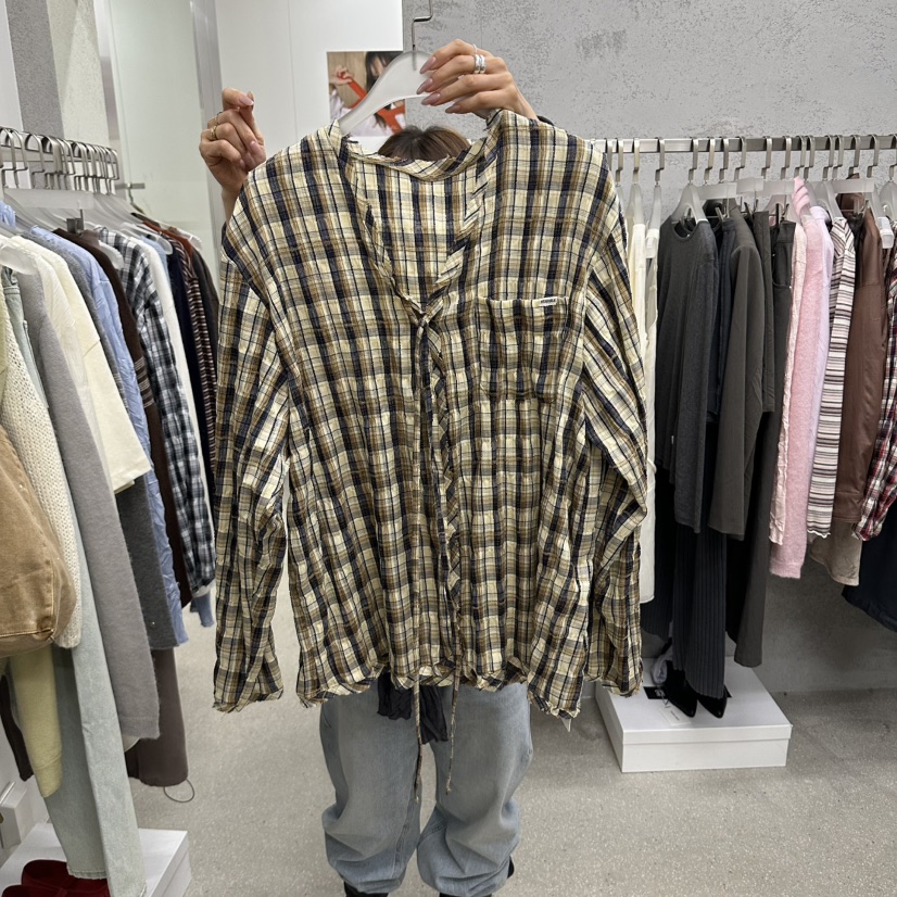 WEARABLE-L韓國代購女裝新品真品推薦人氣時尚襯衫蕾絲衫WEARABLE襯衫/蕾絲衫圖色2