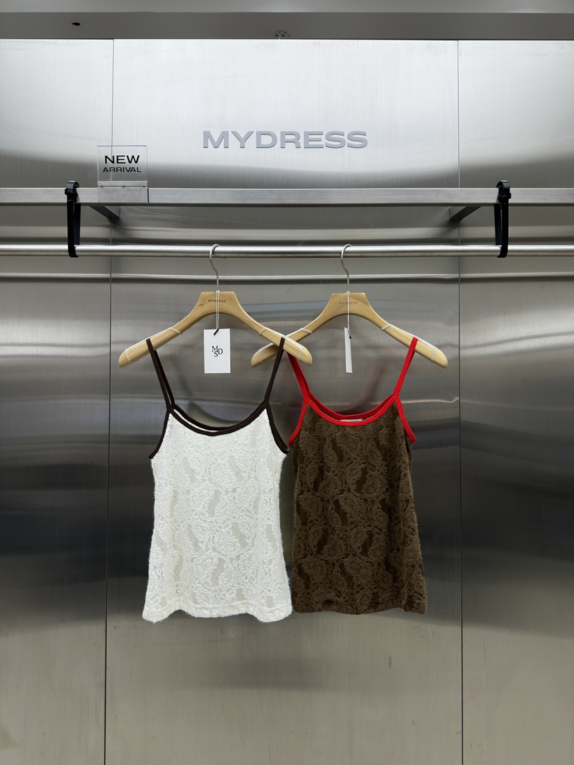 MYDRESS韓國直郵女士新品推薦熱賣時尚人氣休閑真品吊帶背心MYDRESS吊帶/背心