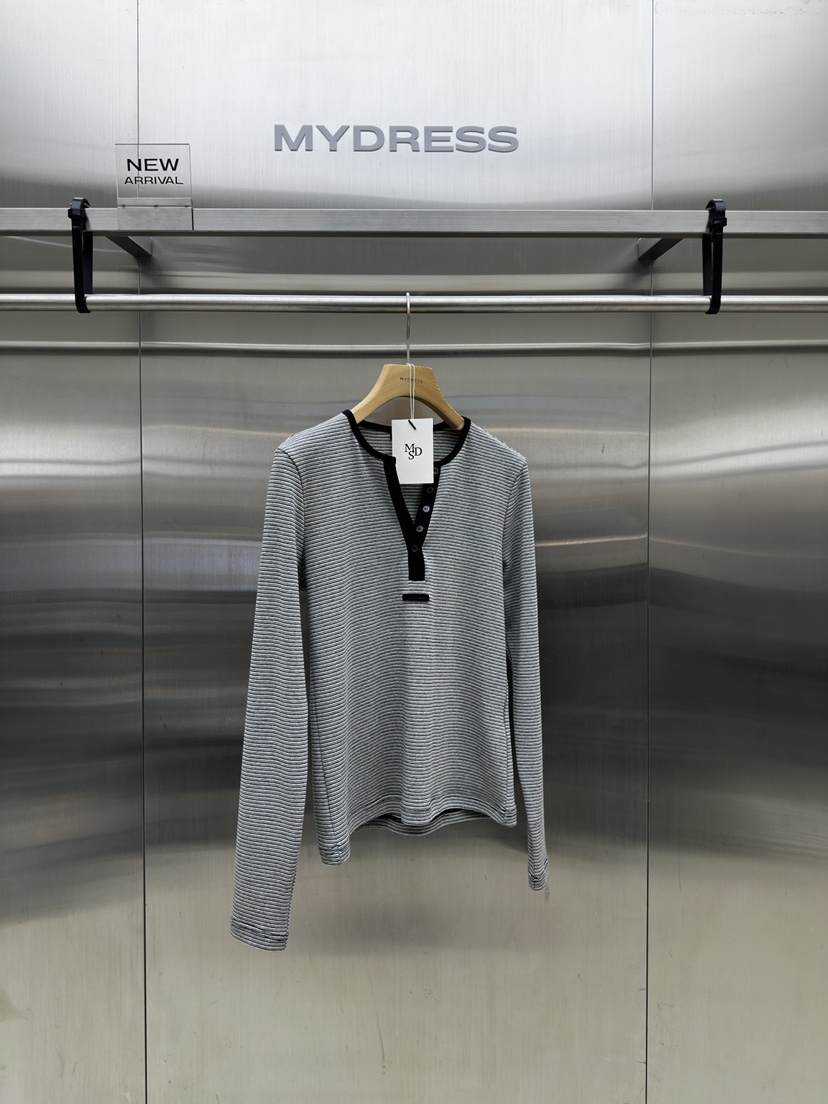 MYDRESS東大門實拍女裝新品真品時尚人氣推薦熱賣長袖T恤MYDRESS長袖T恤圖色1