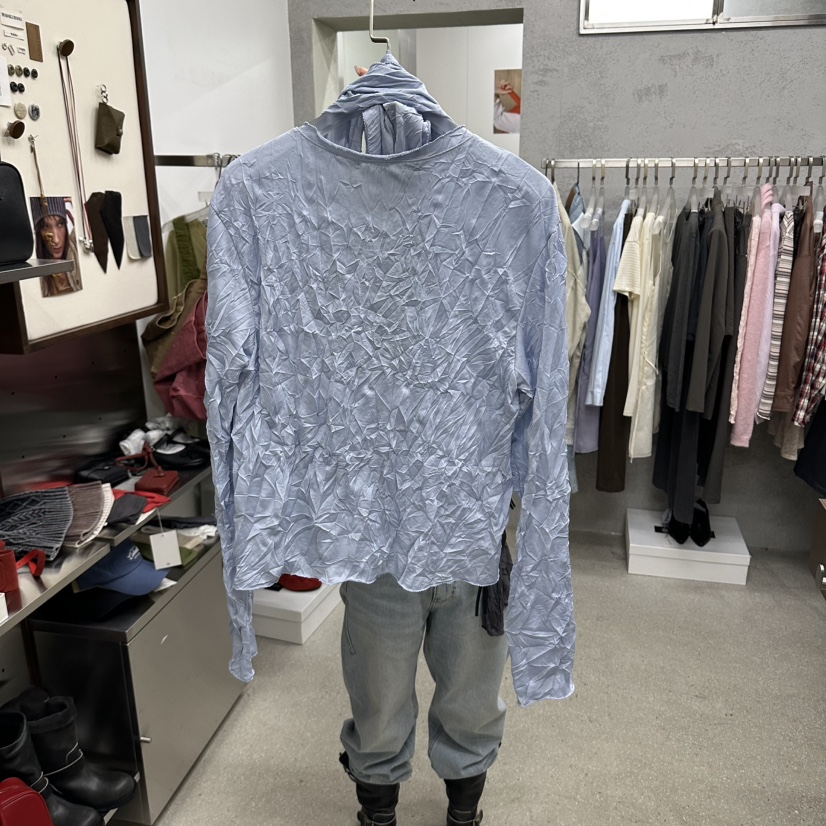 WEARABLE-L韓國代購女士新品休閑熱賣人氣長袖T恤含圍巾WEARABLE長袖T恤