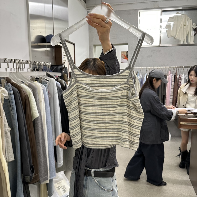 WEARABLE-L韓國直郵女裝新品休閑人氣推薦真品時尚吊帶背心WEARABLE吊帶/背心