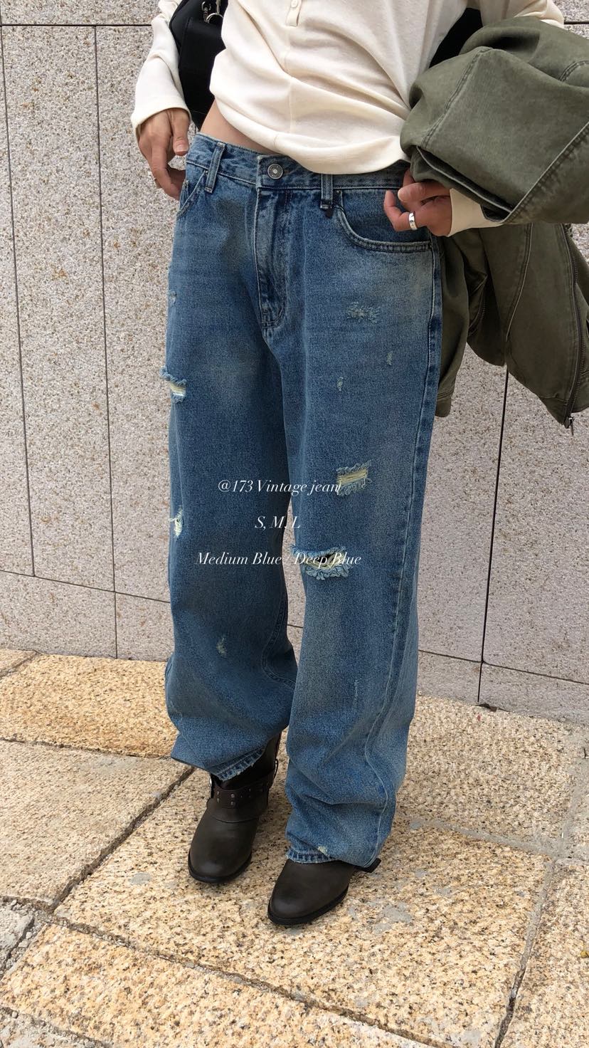 OVER RICH東大門直郵女士新品休閑熱賣推薦人氣時尚牛仔褲OVER RICH牛仔褲