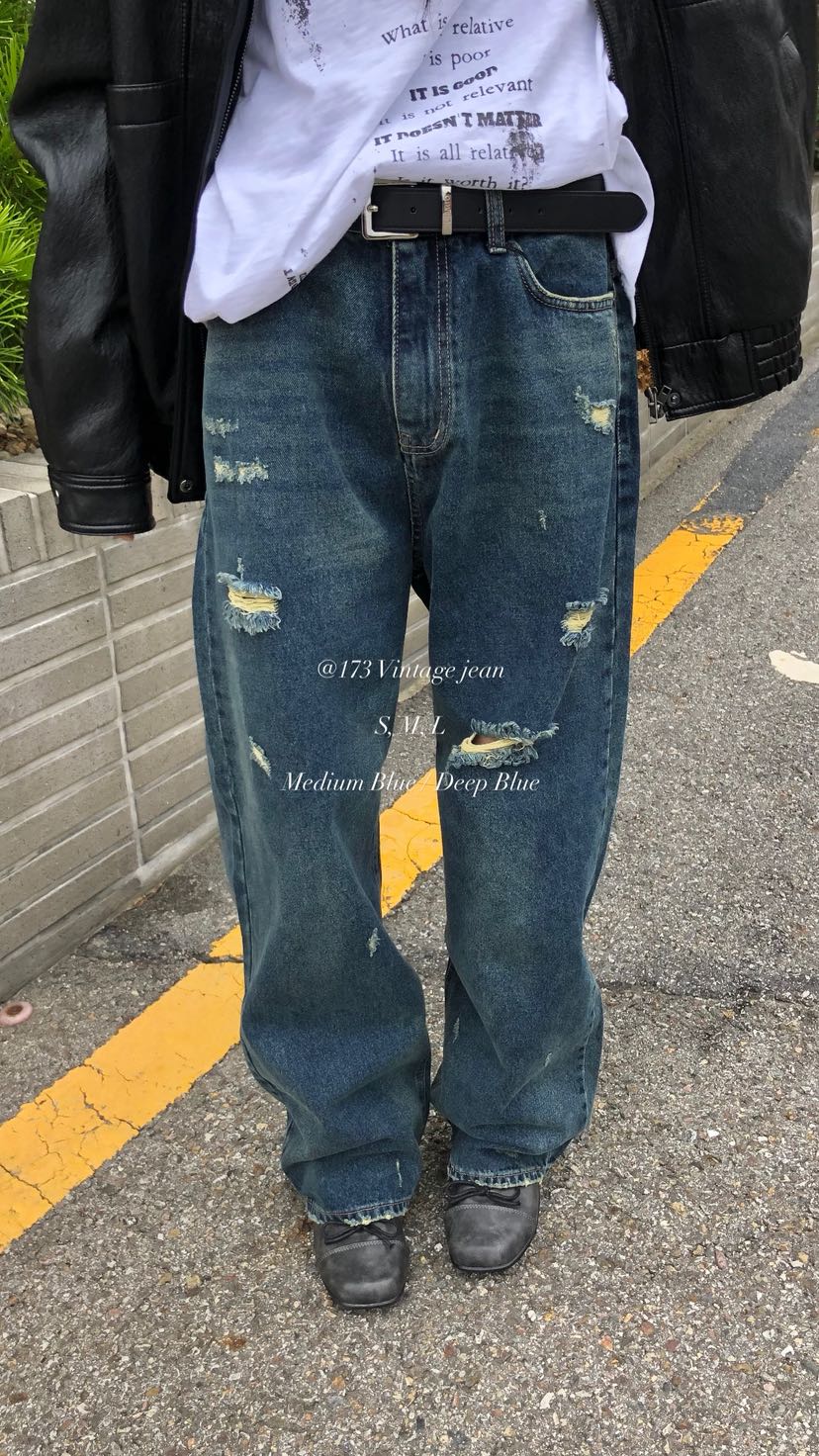 OVER RICH東大門直郵女士新品休閑熱賣推薦人氣時尚牛仔褲OVER RICH牛仔褲