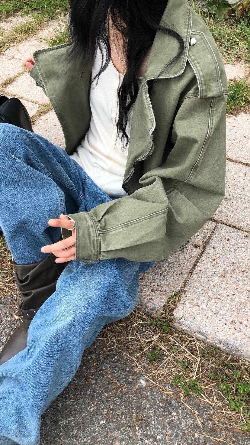 OVER RICH東大門代購女士新款推薦真品人氣休閑熱賣夾克OVER RICH夾克