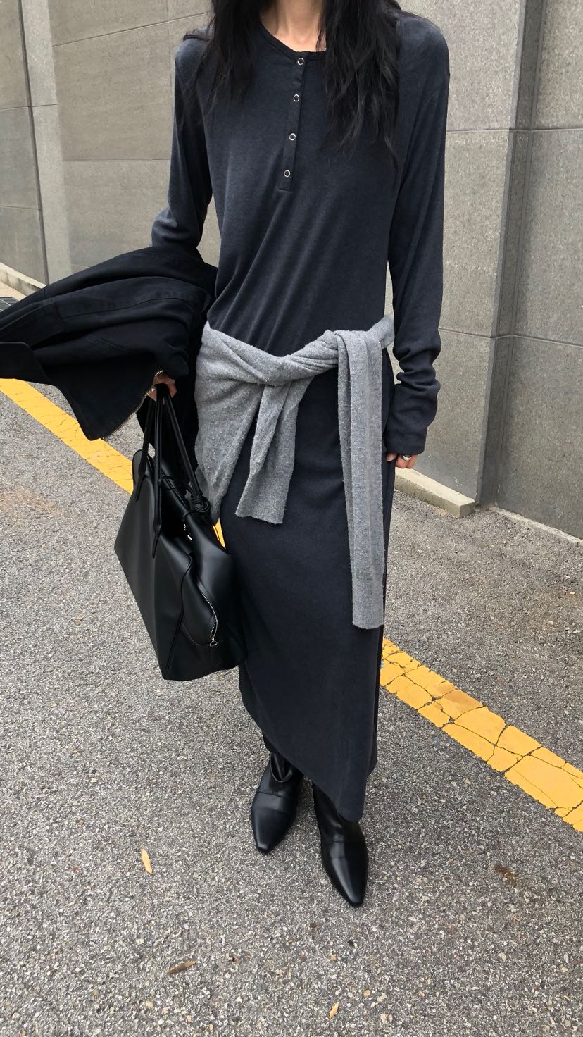 OVER RICH韓國代購女裝新款推薦人氣時尚真品休閑連衣裙OPSOVER RICH連衣裙
