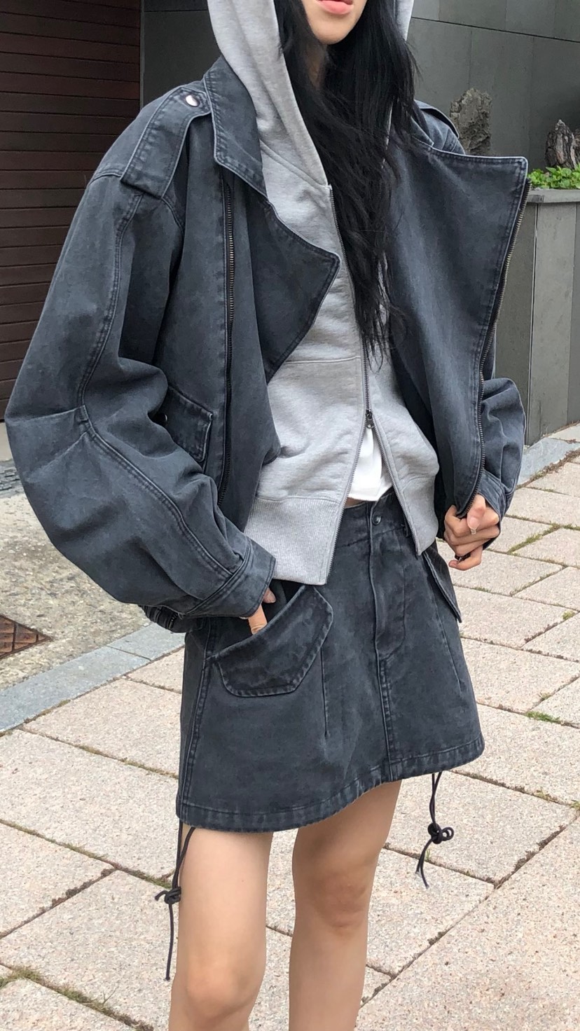 OVER RICH東大門實拍女裝新品推薦真品熱賣時尚休閑短裙OVER RICH短裙