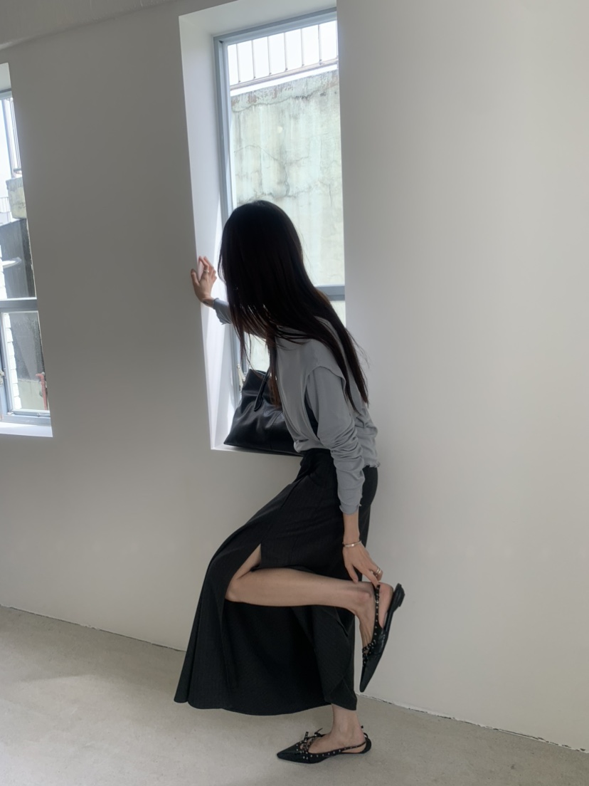 LE AVE韓國代購女裝新品休閑人氣真品推薦熱賣時尚長袖T恤LE AVE長袖T恤