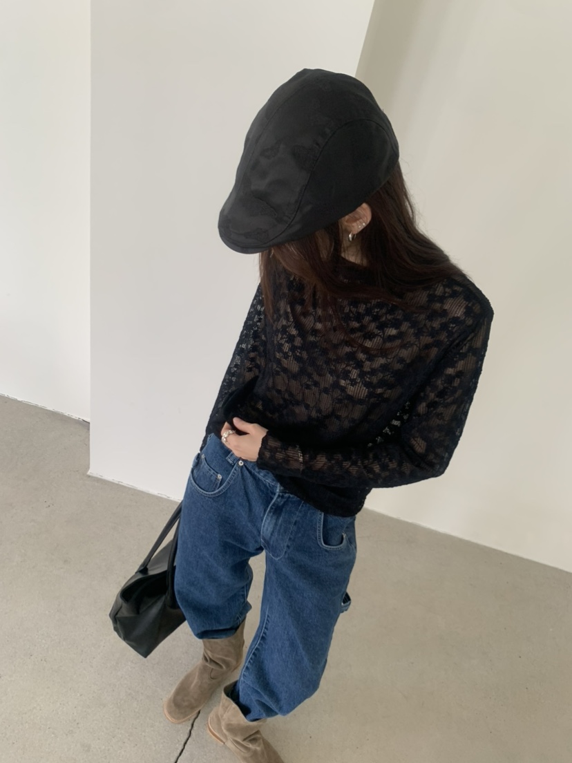 LE AVE韓國代購女士新品人氣時尚推薦休閑熱賣真品長袖T恤LE AVE長袖T恤
