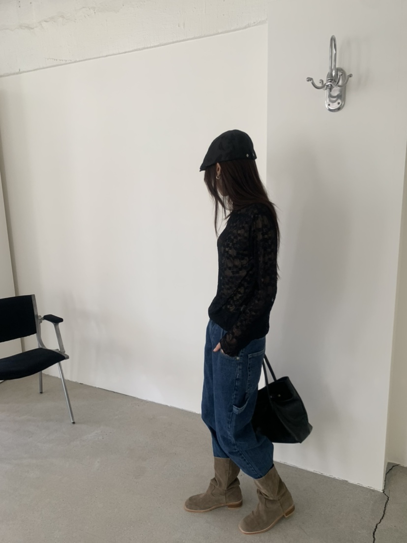 LE AVE韓國代購女士新品人氣時尚推薦休閑熱賣真品長袖T恤LE AVE長袖T恤