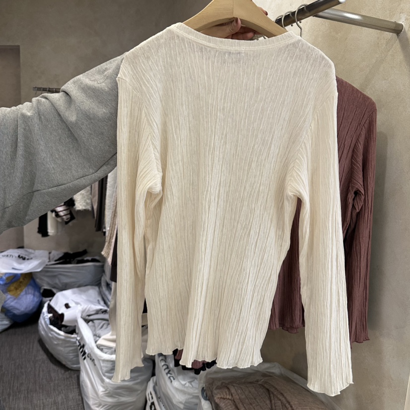 VINTAGE VIBE東大門代購女士新品時尚休閑真品人氣長袖T恤VINTAGE VIBE長袖T恤