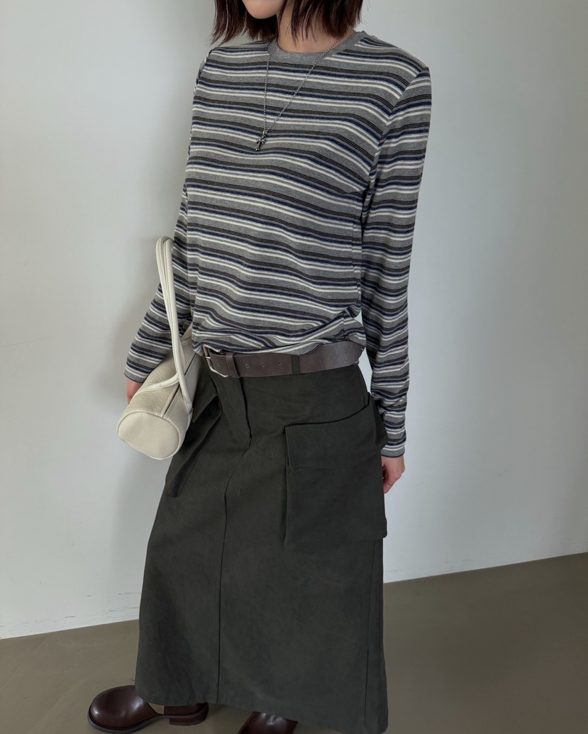 J SHOP韓國直郵女裝新款熱賣真品推薦人氣休閑時尚長袖T恤J_SHOP長袖T恤