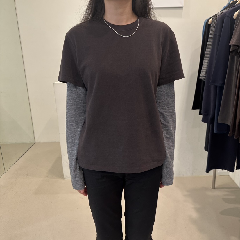 MYOS韓國代購女裝新款人氣時尚休閑推薦真品熱賣T恤不含內搭MYOST恤圖色2
