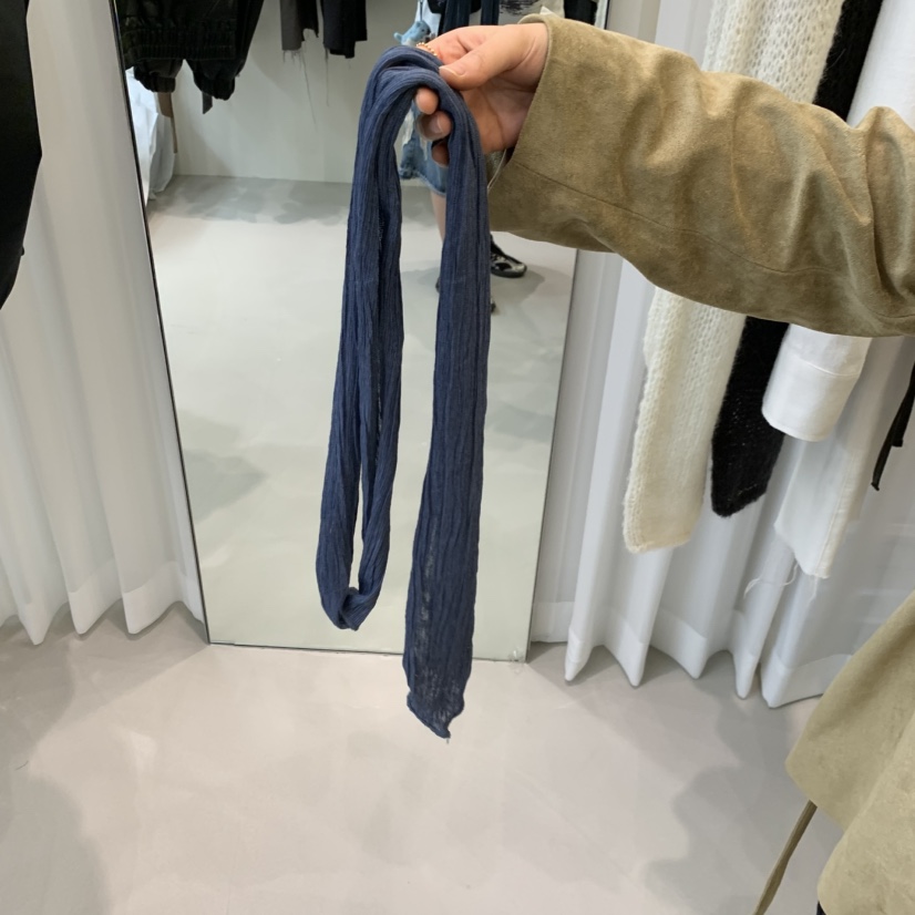 HWAE AND東大門代購女士新品休閑時尚真品人氣推薦圍巾披肩HWAE AND圍巾/披肩圖色3藍
