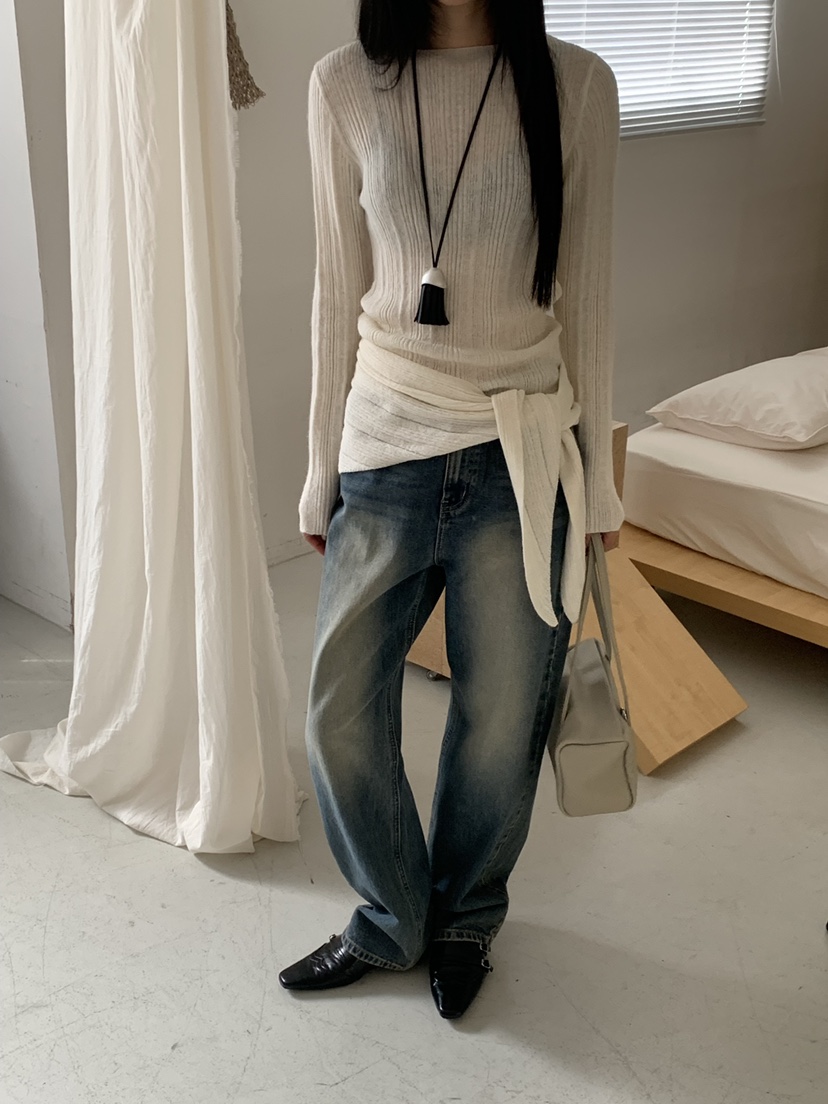 RIVER RAIN韓國直郵女士新款推薦休閑真品熱賣套裝含圍巾RIVER RAIN套裝