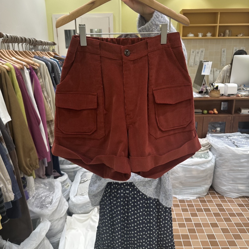 OURMOMENT東大門代購女裝新品休閑人氣時尚真品熱賣推薦短褲OURMOMENT短褲圖色3