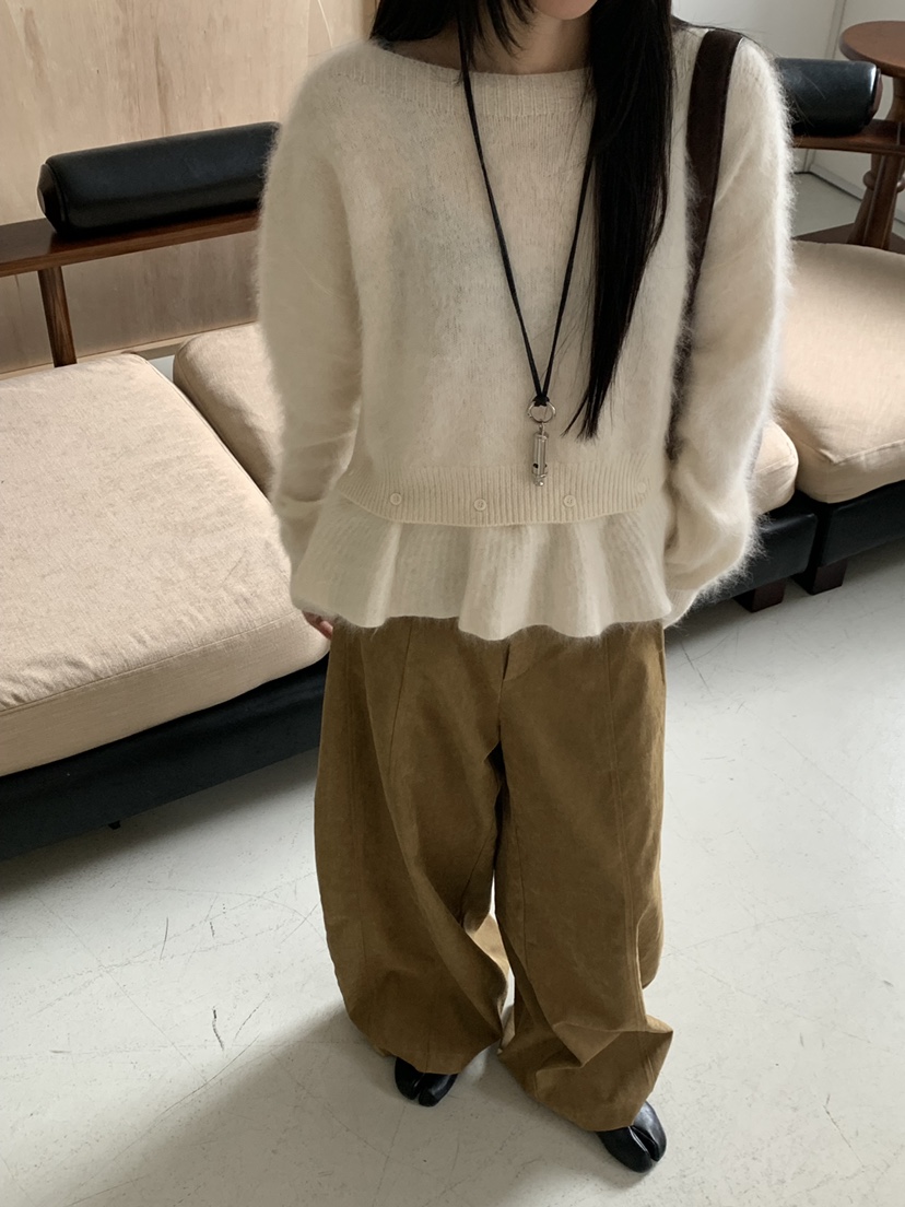 RIVER RAIN東大門實拍女士新品推薦熱賣時尚休閑人氣針織衫RIVER RAIN針織衫