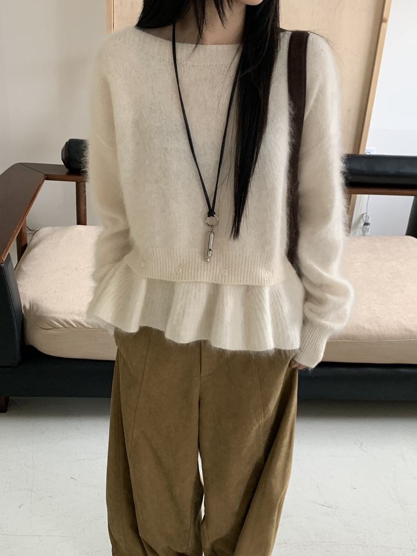RIVER RAIN東大門實拍女士新品推薦熱賣時尚休閑人氣針織衫RIVER RAIN針織衫