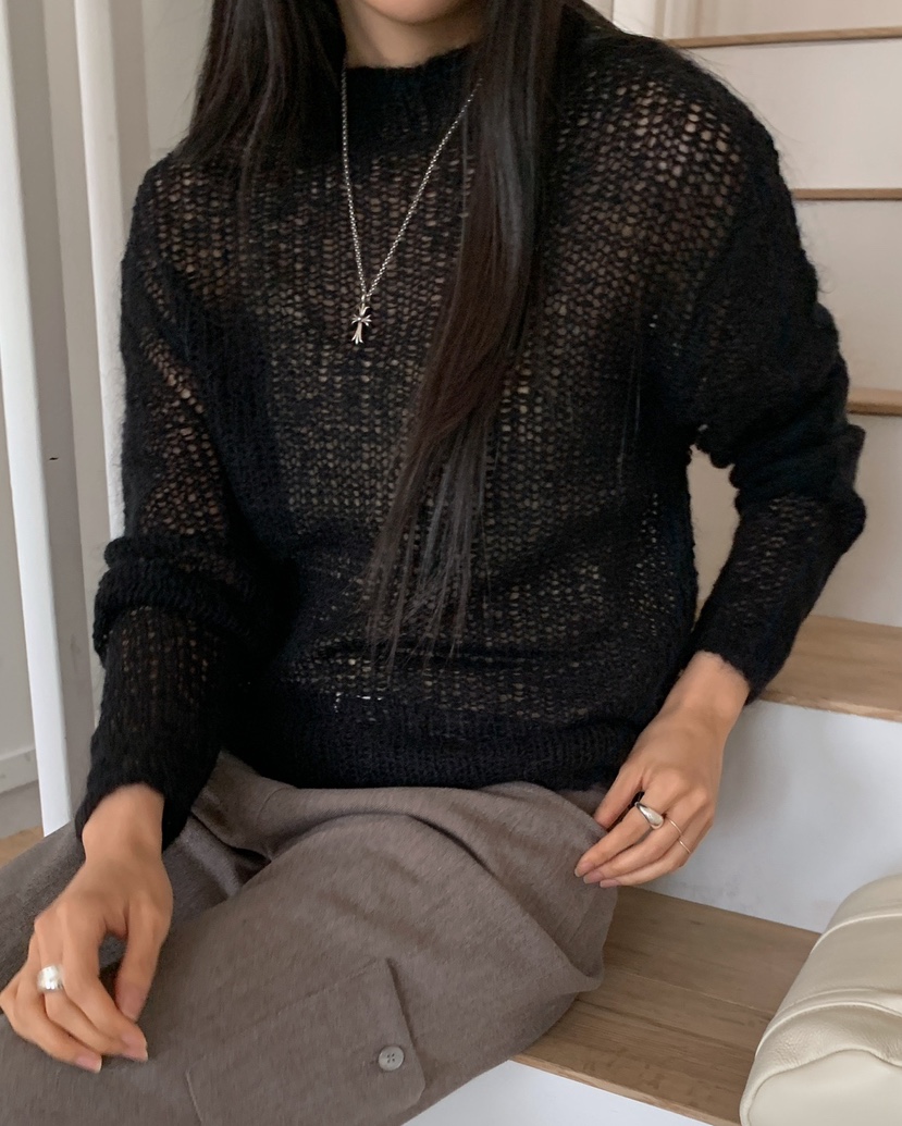 J SHOP東大門代購女裝新款時尚熱賣真品推薦休閑針織衫高領J_SHOP針織衫