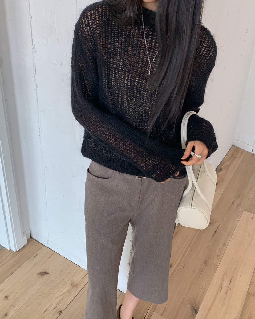 J SHOP東大門代購女裝新款時尚熱賣真品推薦休閑針織衫高領J_SHOP針織衫