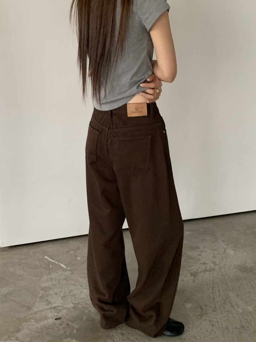 RIVER RAIN韓國直郵女士新品熱賣真品時尚人氣推薦休閑褲RIVER RAIN休閑褲