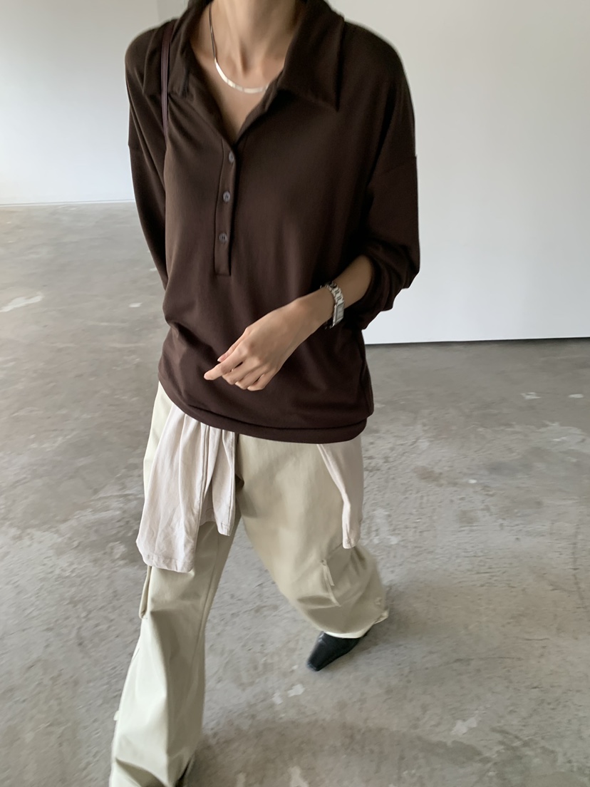 TRUE韓國直郵女士新款推薦人氣休閑熱賣時尚真品長袖T恤TRUE長袖T恤