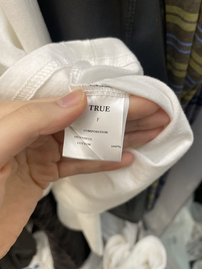 TRUE東大門代購女裝新款人氣熱賣真品時尚休閑推薦長袖T恤TRUE長袖T恤