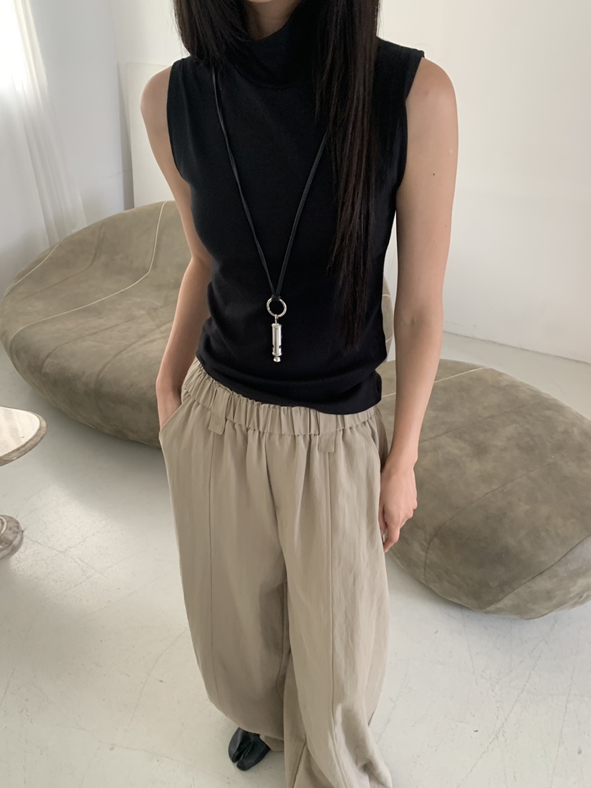 RIVER RAIN東大門實拍女裝新品時尚推薦熱賣吊帶背心高領RIVER RAIN吊帶/背心圖色3