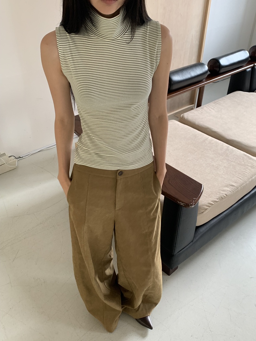 RIVER RAIN東大門實拍女裝新品時尚推薦熱賣吊帶背心高領RIVER RAIN吊帶/背心圖色5