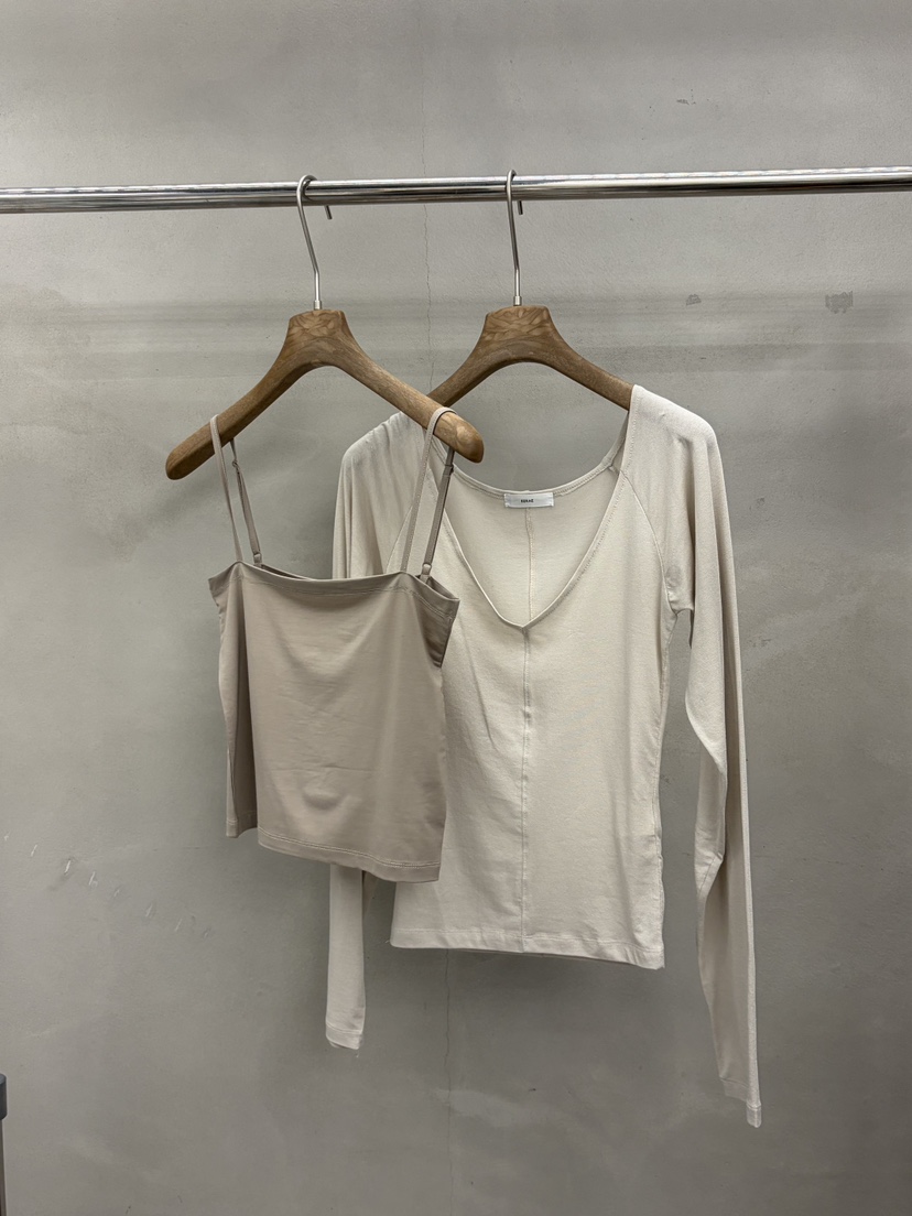EERAE東大門代購女士新品熱賣時尚真品推薦休閑人氣套裝EERAE套裝圖色4米色